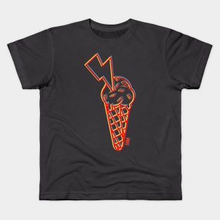 Neon Ice Cream Kids T-Shirt